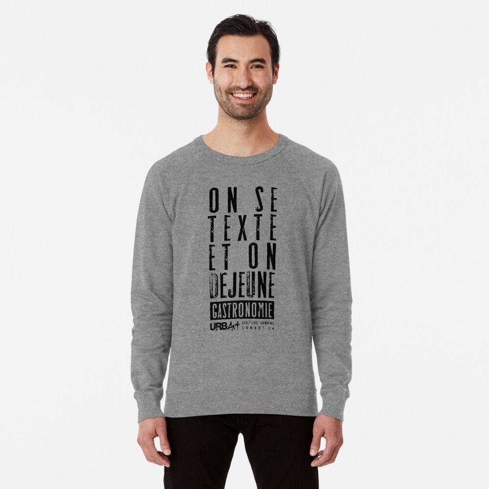 Aperçu de l'œuvre Sweatshirt léger créée et vendue par UrbArt.
