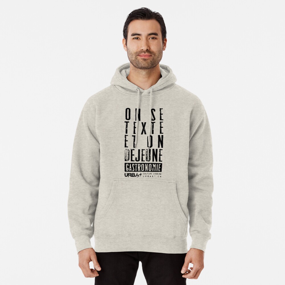 Sweat à capuche épais « UrbArt® - Gastronomie-02»