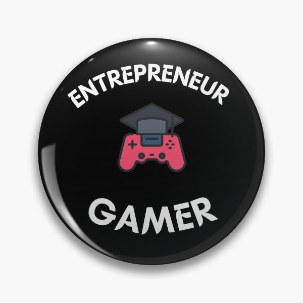 Artikelvorschau, Unternehmer Gamer-Weißer Text entworfen und verkauft von Trendi61.