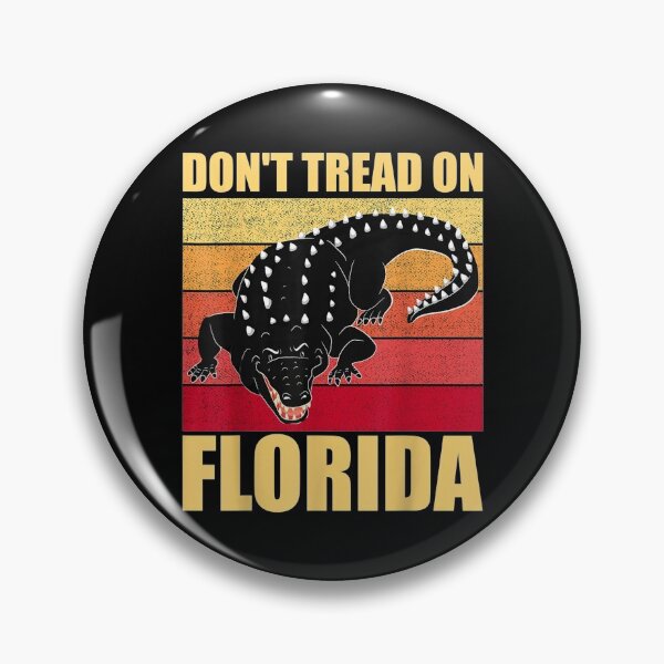 Item preview, Dont Tread on Florida Alligator Vintage designed and sold by Delores Kinder.