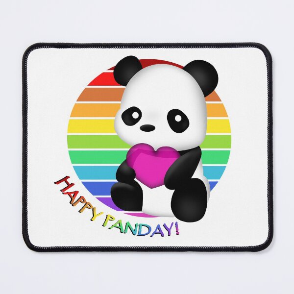 Item preview, Cute animal friendly panda NEW designed and sold by smokylemon.