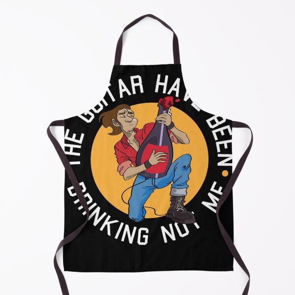 Item preview, Funny Rock Music Guitarst Guitar Lover Motive with Quote designed and sold by Rzelemenz.