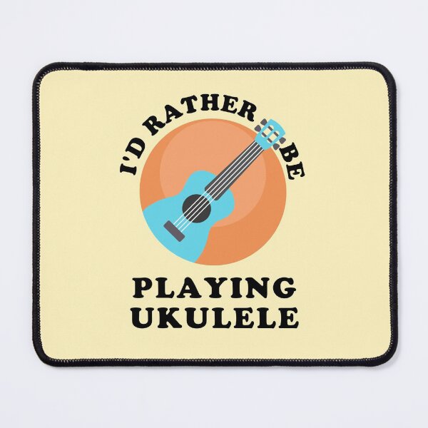 Item preview, I'd Rather Be Playing Ukulele designed and sold by GasparArts.