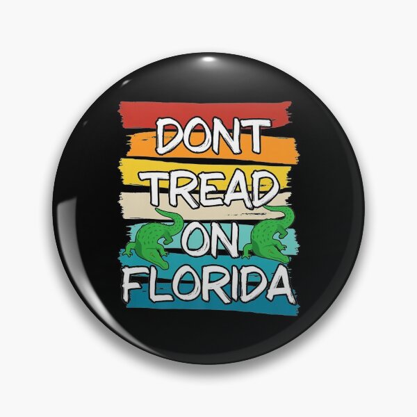 Artikelvorschau, Treten Sie nicht auf Floridas Gouverneur Ron DeSantis entworfen und verkauft von Delores Kinder.