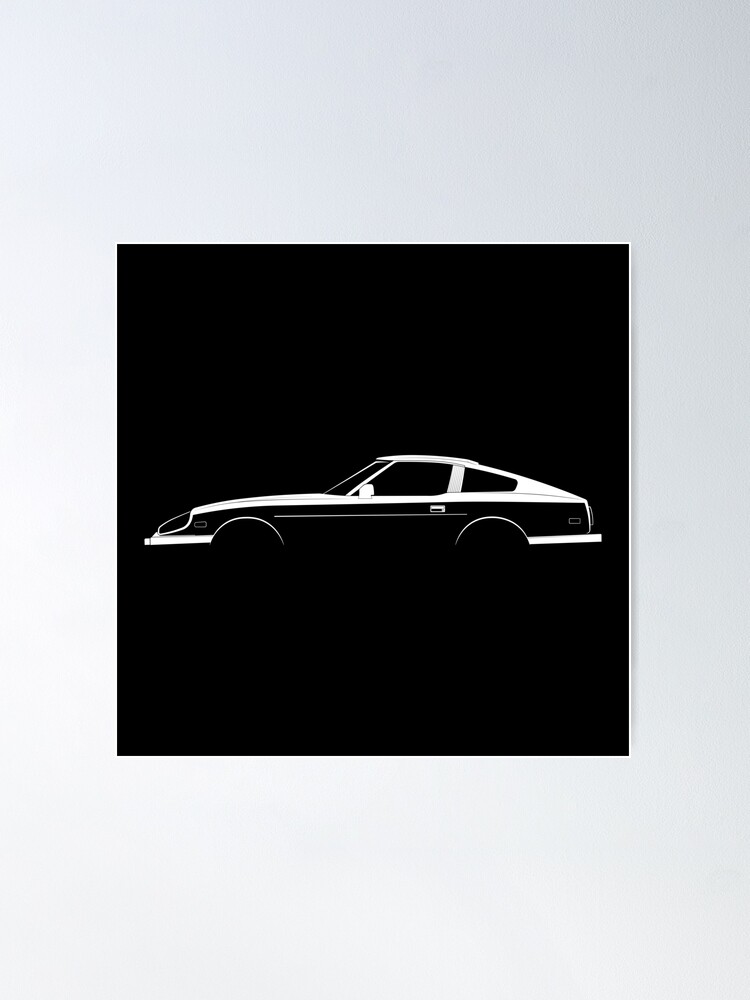 Datsun 280ZX (S130) Silhouette | Poster