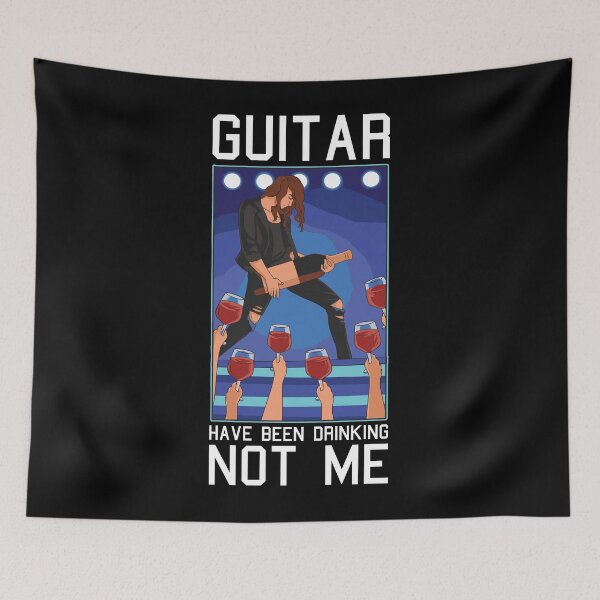 Item preview, Funny Rock Music Guitarst Guitar Lover Motive with Quote  designed and sold by Rzelemenz.