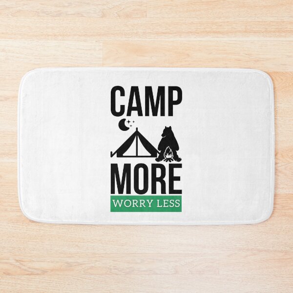 Item preview, Camp More Worry Less, Lets Go Camping, Hike More Worry Less  designed and sold by Airmilly Store.