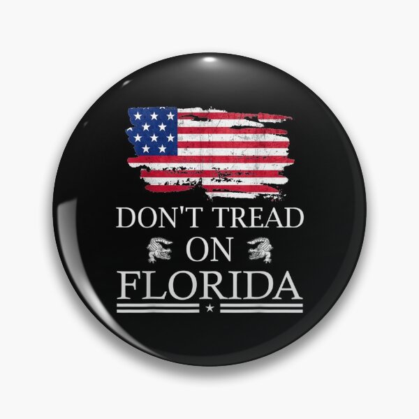 Artikelvorschau, Treten Sie nicht auf Floridas Gouverneur Ron DeSantis entworfen und verkauft von Delores Kinder.