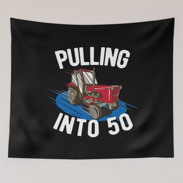 Item preview, Pulling Into 50 - Funny Farmer Birthday designed and sold by onicon.