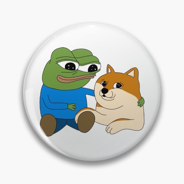 Item preview, Peepo and Doge Best Frens designed and sold by MrBigBadger.