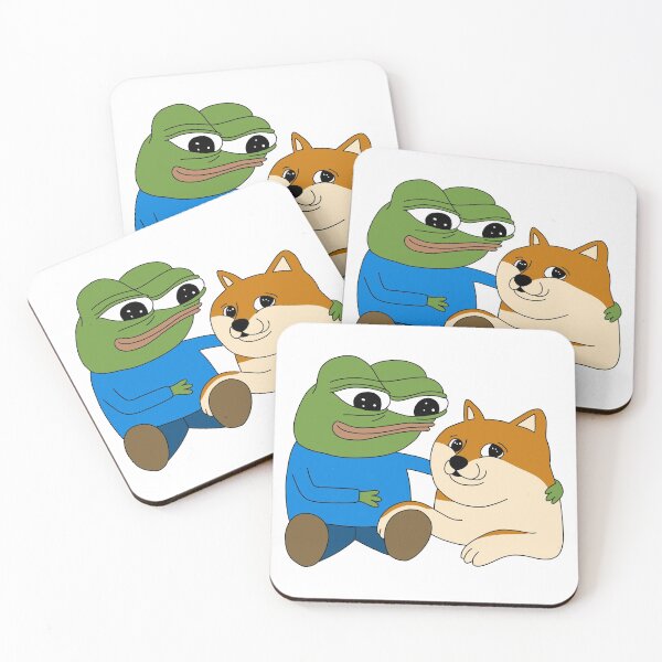 Item preview, Peepo and Doge Best Frens designed and sold by MrBigBadger.