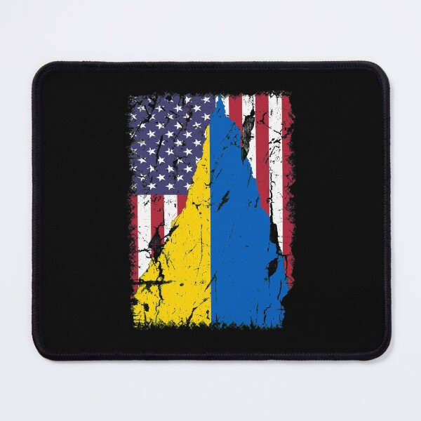 Item preview, American Flag Ukraine Flag designed and sold by Dubbra.