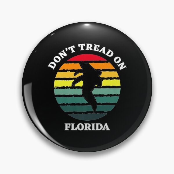 Artikelvorschau, Treten Sie nicht auf Floridas Gouverneur Ron DeSantis entworfen und verkauft von Delores Kinder.