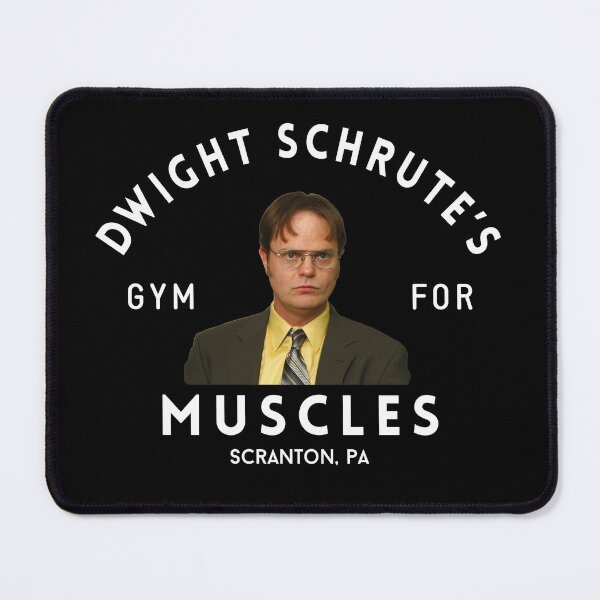 Item preview, Dwight Schrute's Gym for Muscles - logo designed and sold by Primotees.