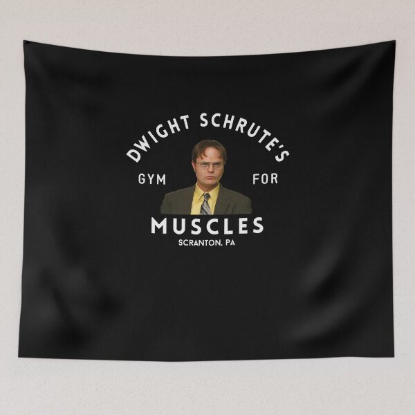 Item preview, Dwight Schrute's Gym for Muscles - logo designed and sold by Primotees.