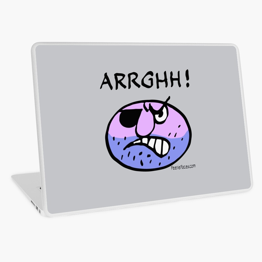 Item preview, Laptop Skin designed and sold by FeelieFaces.
