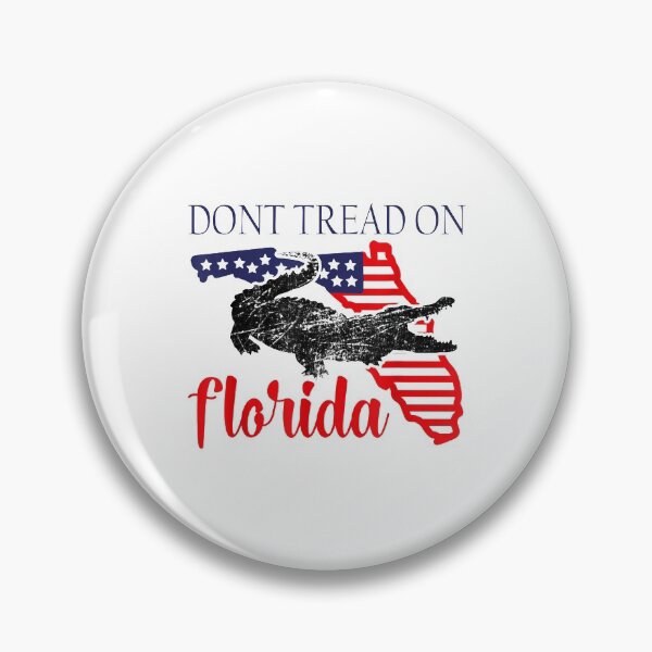 Artikelvorschau, Treten Sie nicht auf Floridas Gouverneur Ron DeSantis entworfen und verkauft von Delores Kinder.
