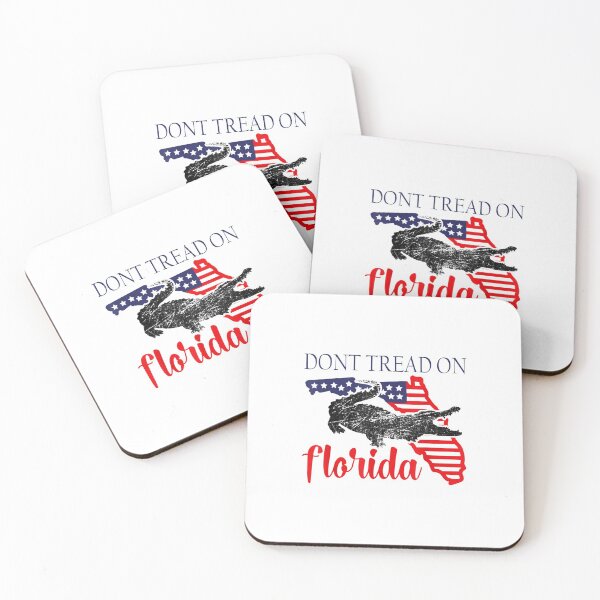 Artikelvorschau, Treten Sie nicht auf Floridas Gouverneur Ron DeSantis entworfen und verkauft von Delores Kinder.