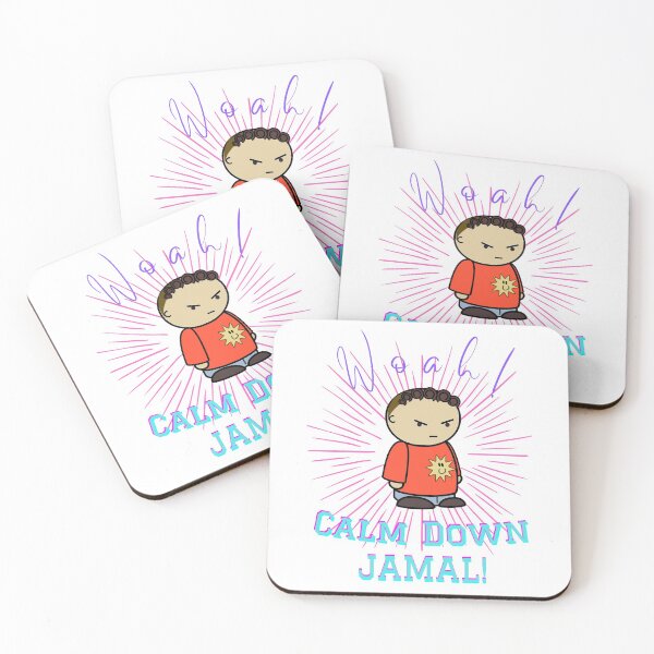 Item preview, Calm Down Jamal Cool Cute and Funny T shirts and stickers / sticjers quotes 3  designed and sold by letsaddtocart.