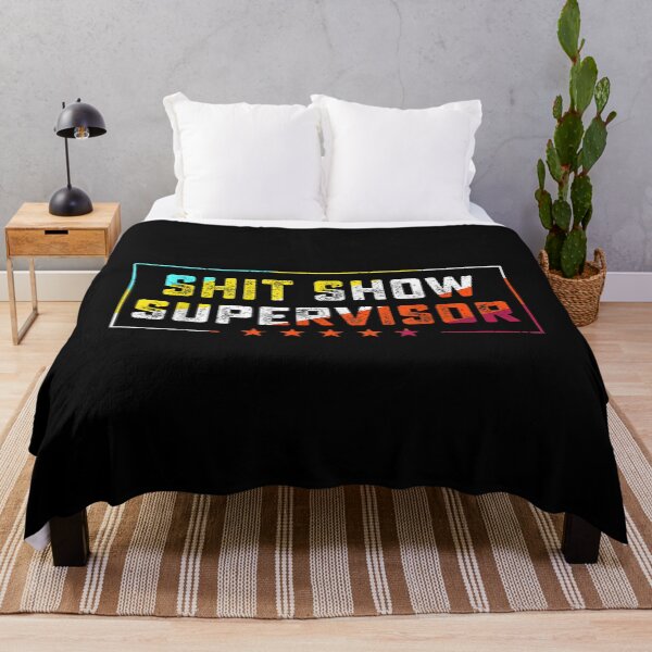 Item preview, Shit Show Supervisor Sarcastic Distressed 2 designed and sold by EverettLacy.