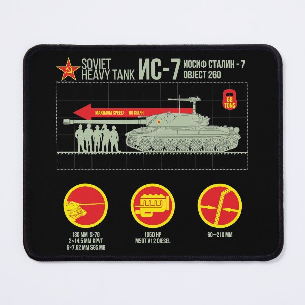 Item preview, Soviet heavy tank IS-7 for dark designed and sold by FAawRay.