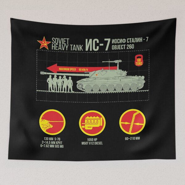 Item preview, Soviet heavy tank IS-7 for dark designed and sold by FAawRay.
