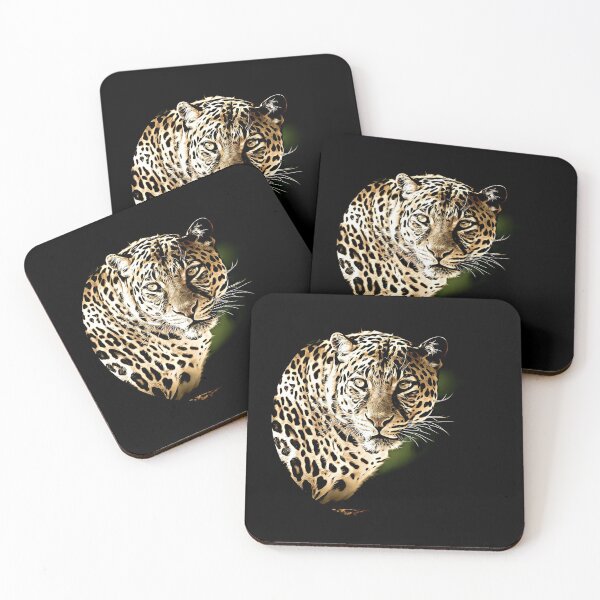 Item preview, Leopard Portrait designed and sold by RevolutionInPaint.