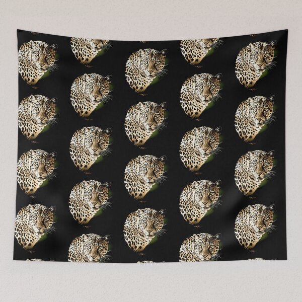 Item preview, Leopard Portrait designed and sold by RevolutionInPaint.