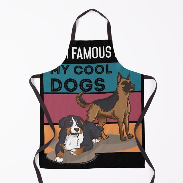 Item preview, I am Famous for my Cool Dogs Vintage Dog lover Dog Owner designed and sold by Rzelemenz.