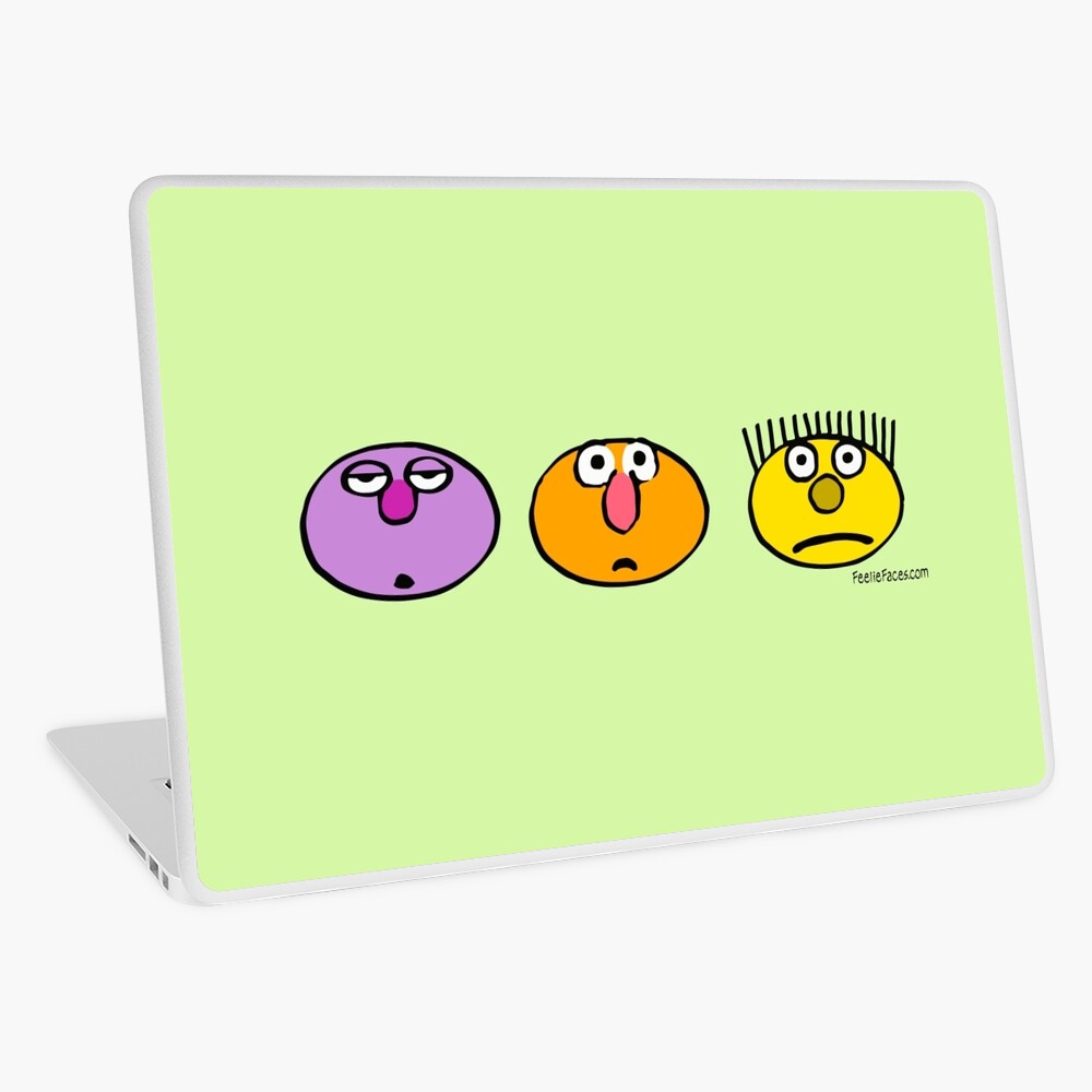 Item preview, Laptop Skin designed and sold by FeelieFaces.