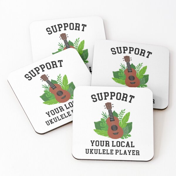 Item preview, Support Your Local Ukulele Player designed and sold by GasparArts.