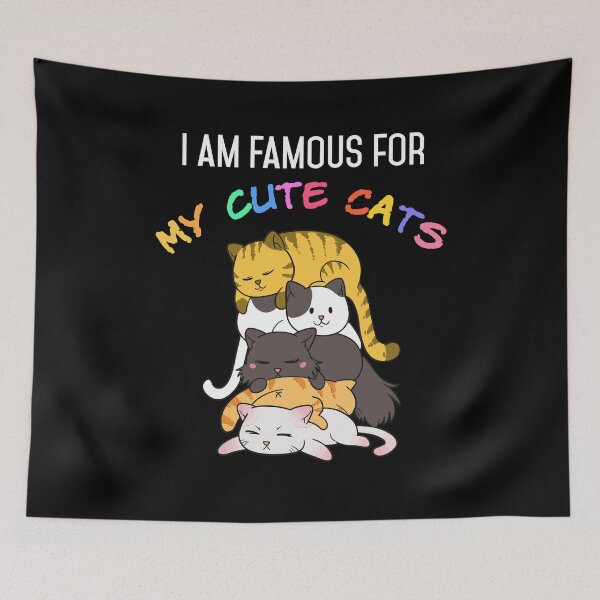 Item preview, Funny Cat Quote Apparel Cats Lover and Cute Cat Design  designed and sold by Rzelemenz.
