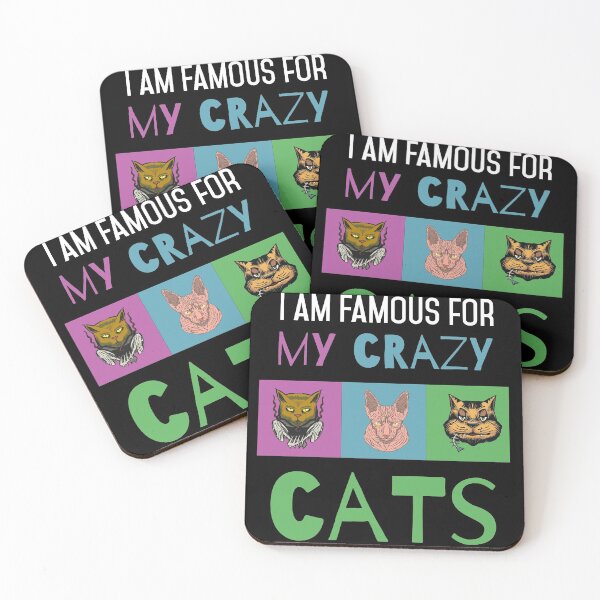 Item preview, Funny Cat Quote Apparel Cats Lover and Crazys Cat Design  designed and sold by Rzelemenz.