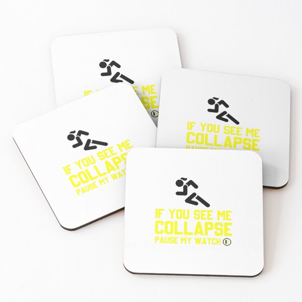 Item preview, If You See Me Collapse Pause My Watch - Funny Running designed and sold by Raminovitch.