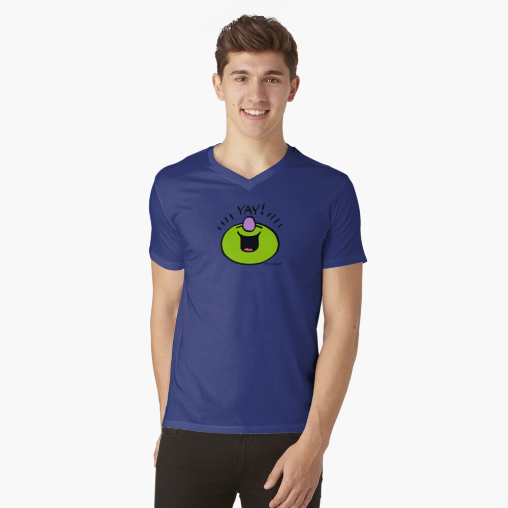 Item preview, V-Neck T-Shirt designed and sold by FeelieFaces.