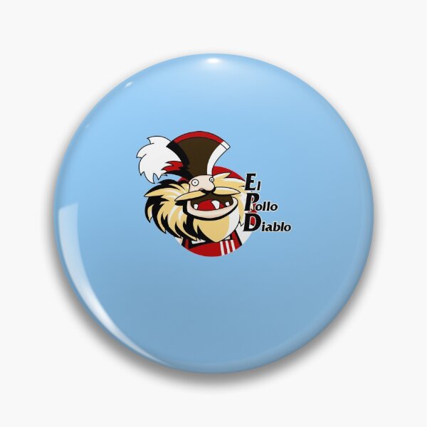 Item preview, El pollo diablo Sticker designed and sold by PAULINELAW.