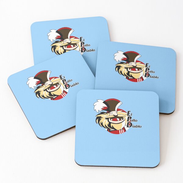 Item preview, El pollo diablo Sticker designed and sold by PAULINELAW.