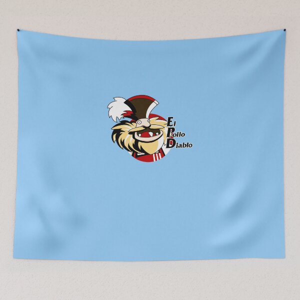 Item preview, Pegatina El pollo diablo designed and sold by PAULINELAW.