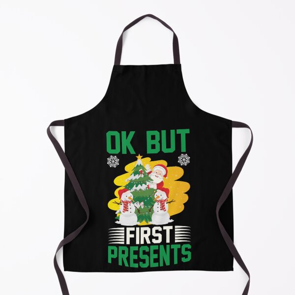 Item preview, Ok But First Presents Funny Ugly Xmas Ugly Christmas designed and sold by Superhero Gear.