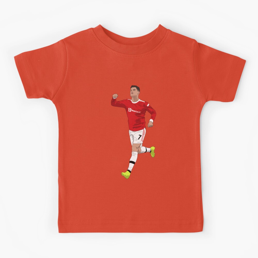 Cristiano Ronaldo MUFC Kids T-Shirt for Sale by Hevding