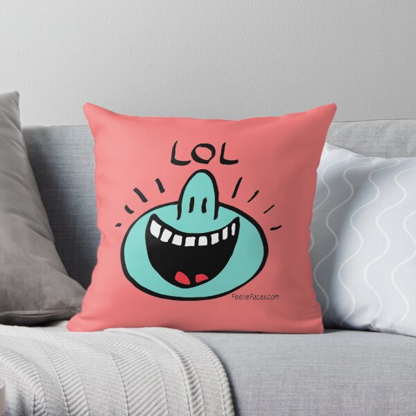 LOL Throw Pillow