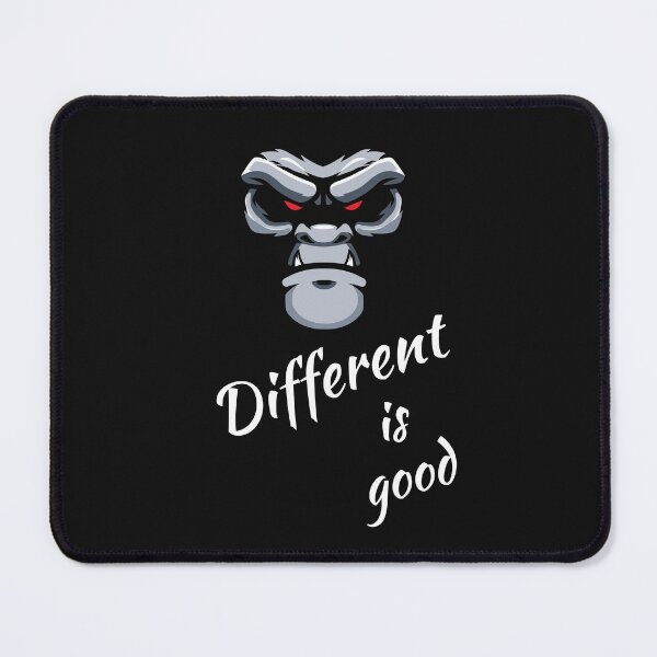 Item preview, Different is good, Black sticker, Black T-shirt. designed and sold by oilycake.