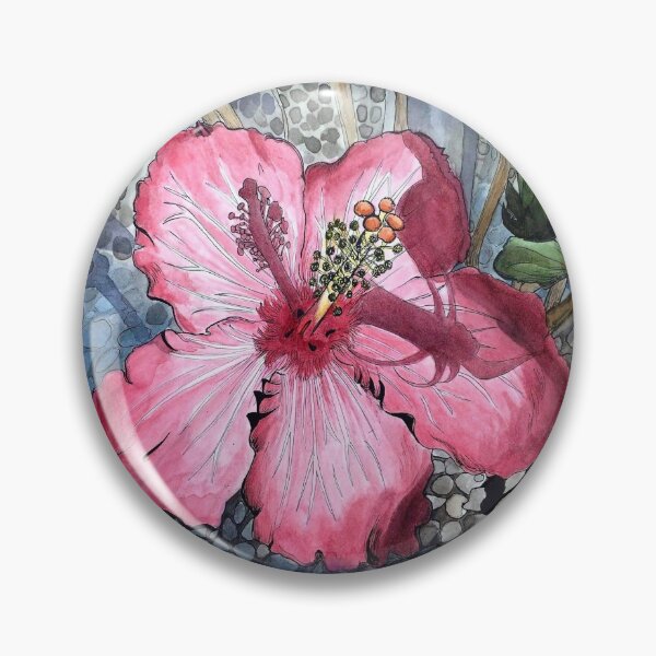 Aperçu de l'œuvre Hibiscus en fleurs créée et vendue par StudioRosebud.