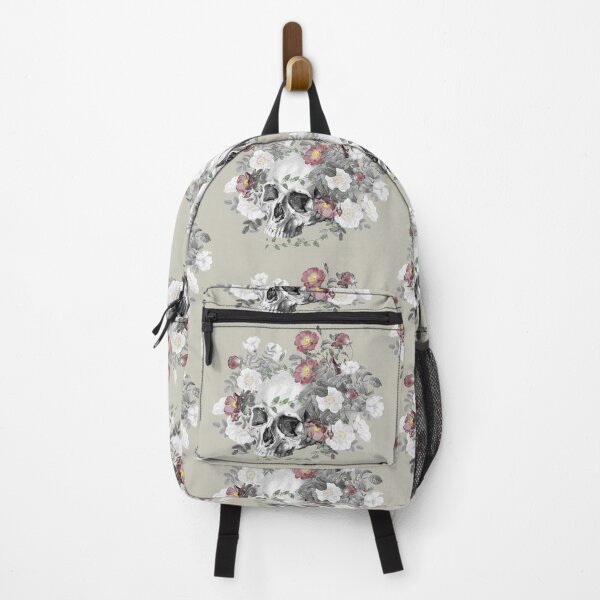 Item preview, Old Vintage Style Skull With Vintage Roses designed and sold by TrulyEpoque.