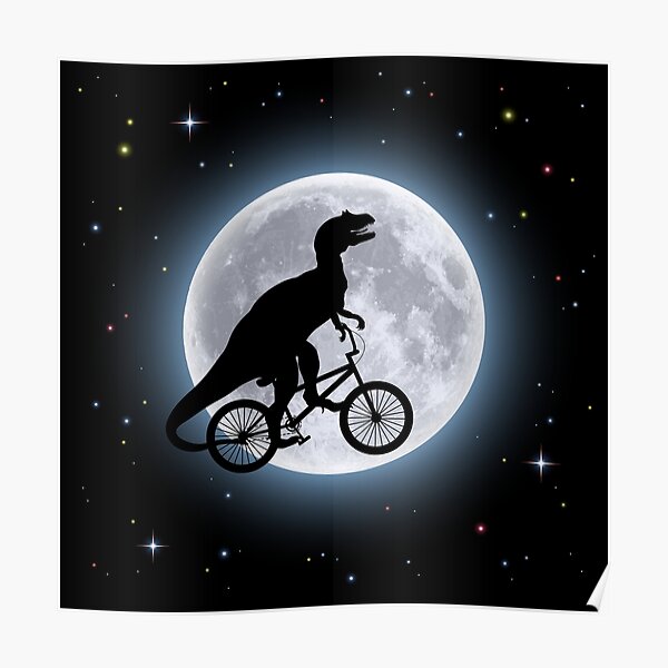 Dinosaur Moon Póster