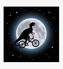 Dinosaur Moon Photographic Print