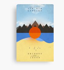 STN MTN Chained Canvas Print