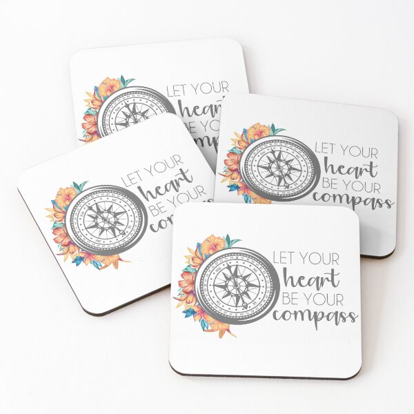 Item preview, 2. “Let Your Heart Be Your Compass” (no border) designed and sold by FarmersCottage.