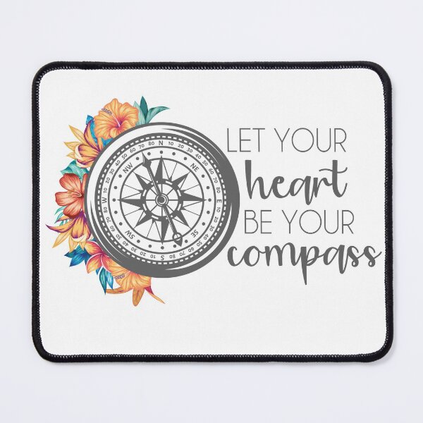 Item preview, 2. “Let Your Heart Be Your Compass” (no border) designed and sold by FarmersCottage.