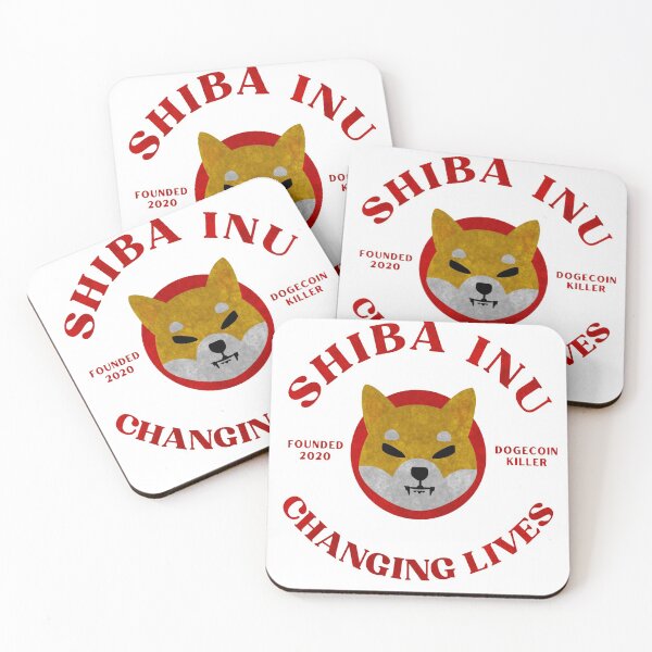 Item preview, Wethered Shiba Inu Changing Lives Crypto Design designed and sold by Funny-Tees4U.